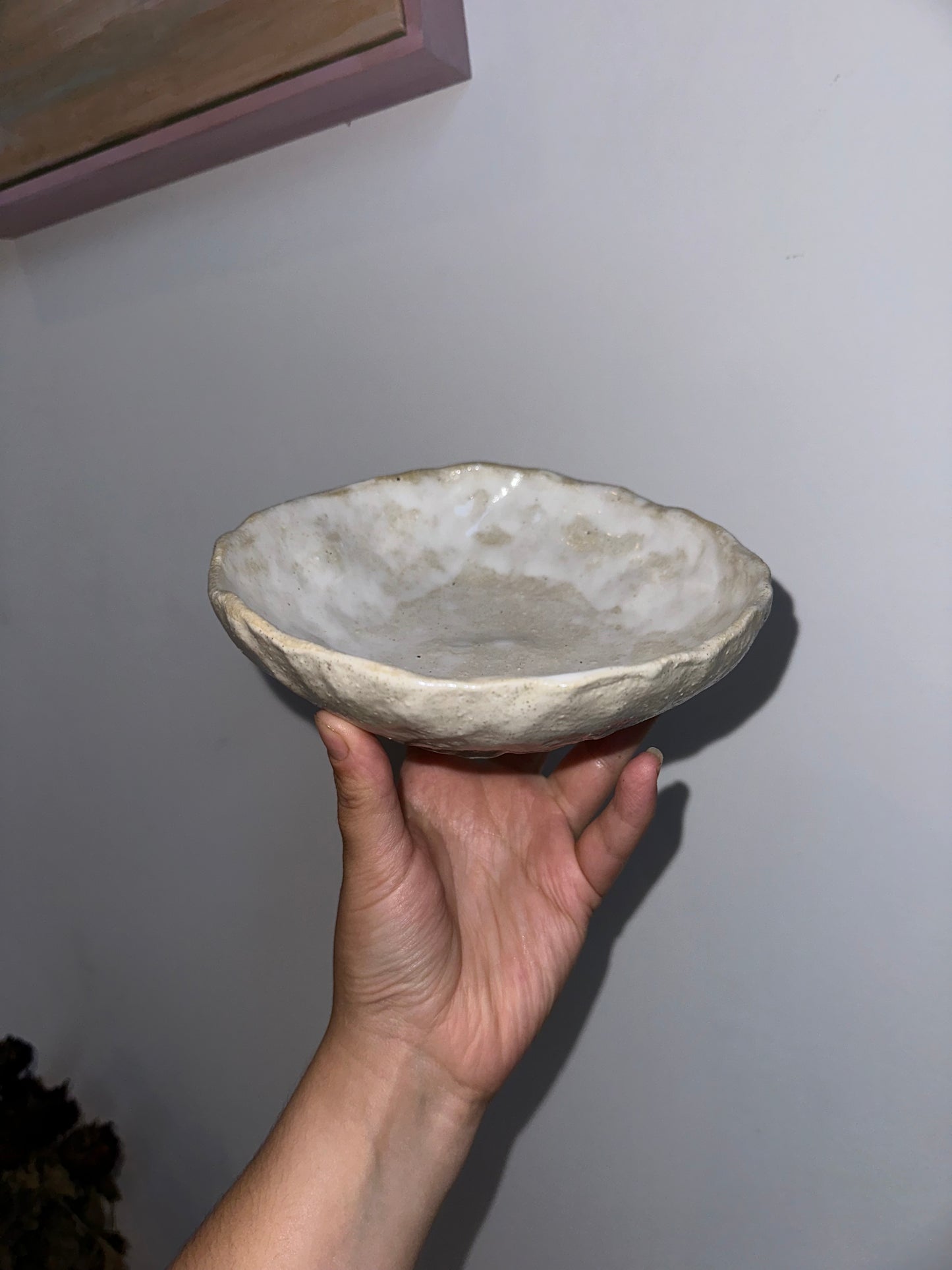 Natural glaze bowl