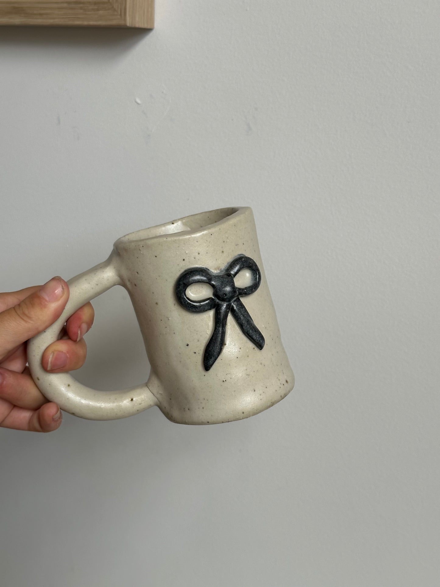 Imperfect | Black Bow Mug